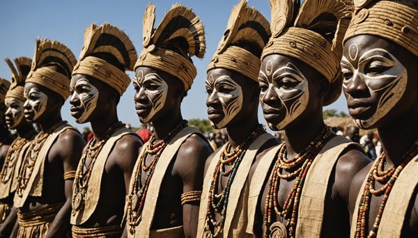 Quelle est la signification culturelle des masques dans les cérémonies traditionnelles africaines ?